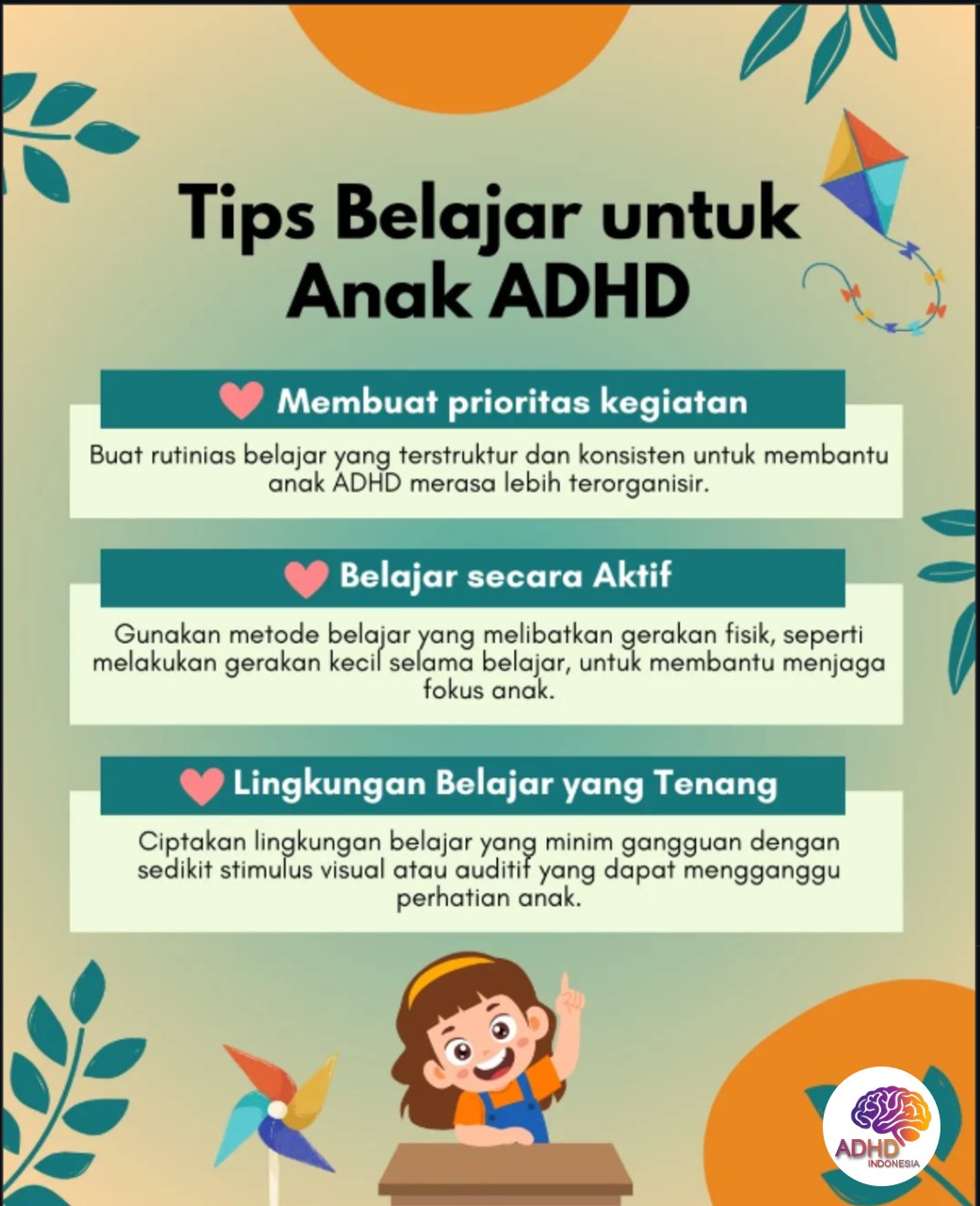 Strategi Belajar yang Cocok untuk Anak ADHD di Kabupaten Morowali Utara